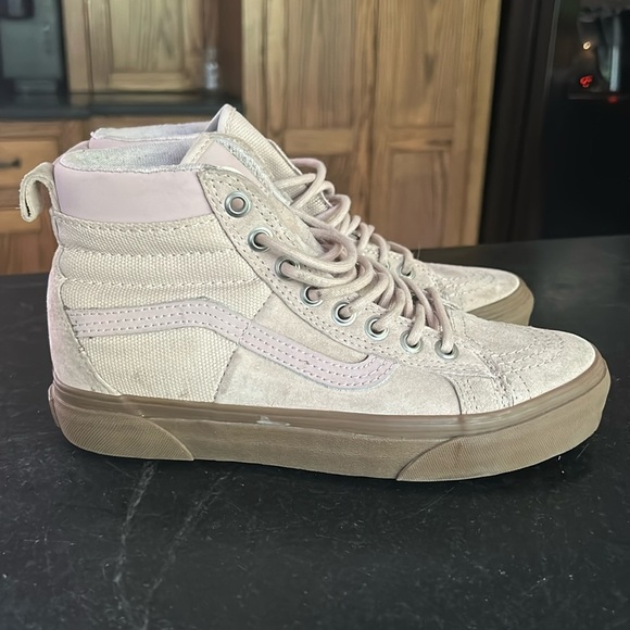 Vans SK8-Hi Top 46‎ MTE DX Sepia Rose Pink with Gum Soles Women's Size 6.5 - Picture 1 of 6